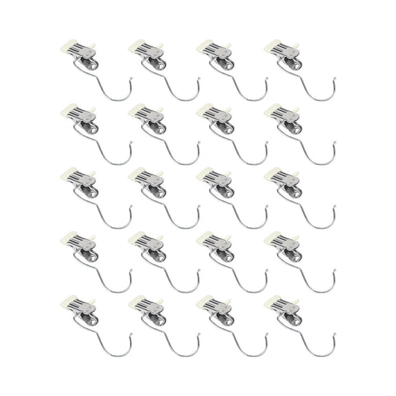 Stainless steel metal belt hook small clip sock clip clothespin 20pcs