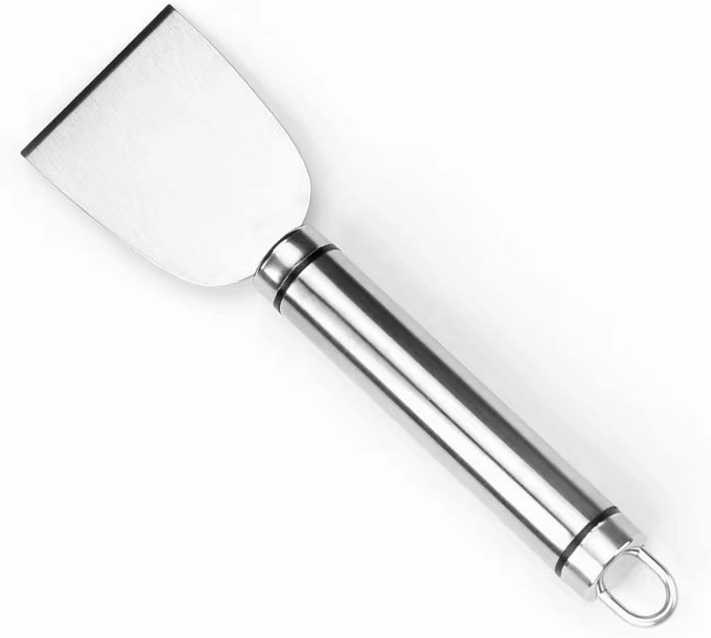 Stainless steel paint scraper QIANBEIY metal cleaning scraper, Stiff scraper, thickened blade,multi-purpose Putty knife cleaning Small tool