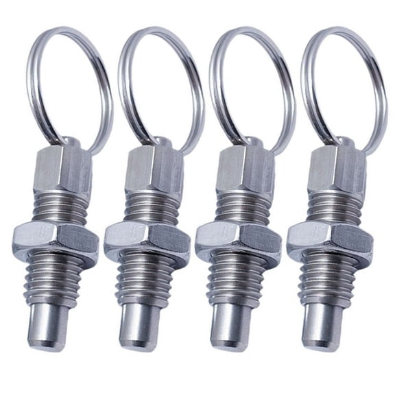 Stainless steel pin thread locating pin fitness equipment Circular ring pull pin