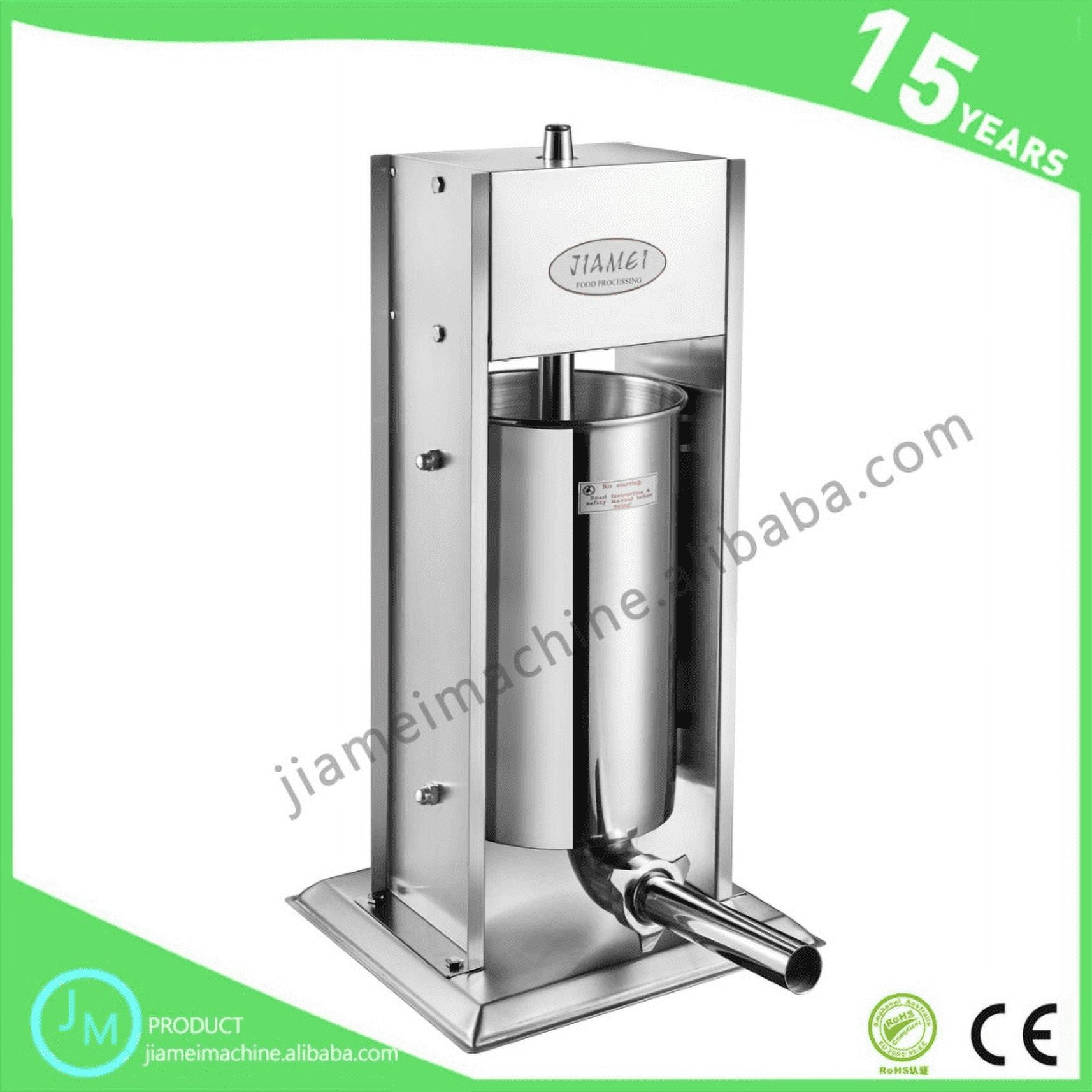 Stainless steel sausage enema machine desktop manual capacity 15L ...
