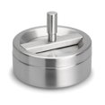 thumbnail image 1 of Stainless steel spin ashtray, 1 of 1