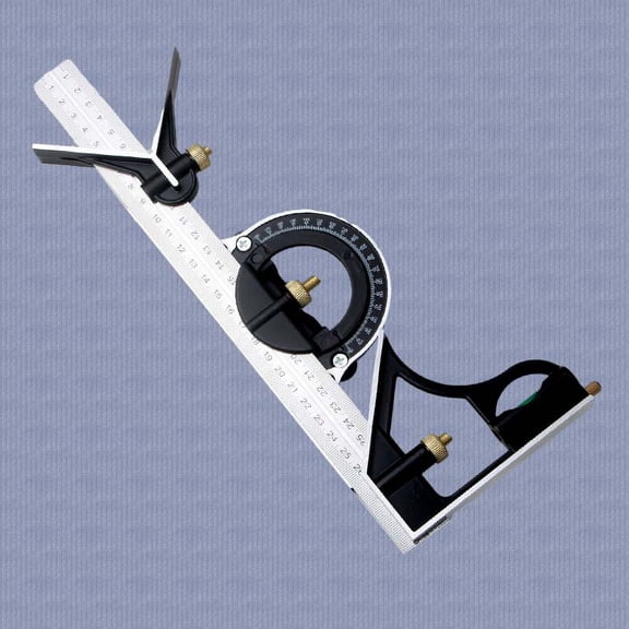 Stainless steel t square ruler Adjustable sliding combination Square Square Ruler & Protractor Level Measure Measuring
