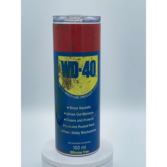 Stainless steel tumbler, mechanic inspired (20 oz)