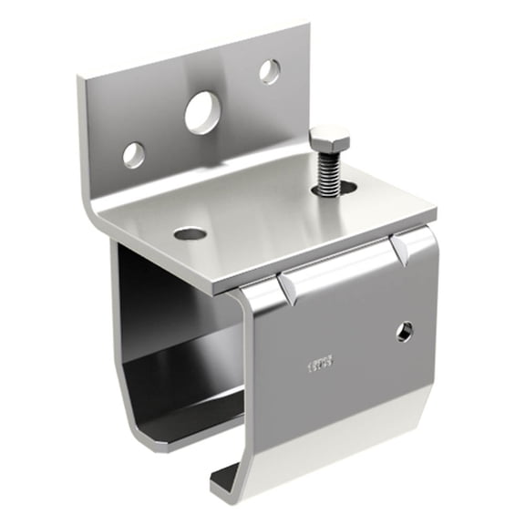 Stainless steel wall mounting sleeve for SLID’UP 2000 - For track SU2067