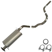 Stainless Steel Exhaust System Kit fits 2003-2006 Expedition 4.6L 5.4L - Direct Fit