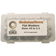 Stainless Steel Flat Washer Assortment Kit