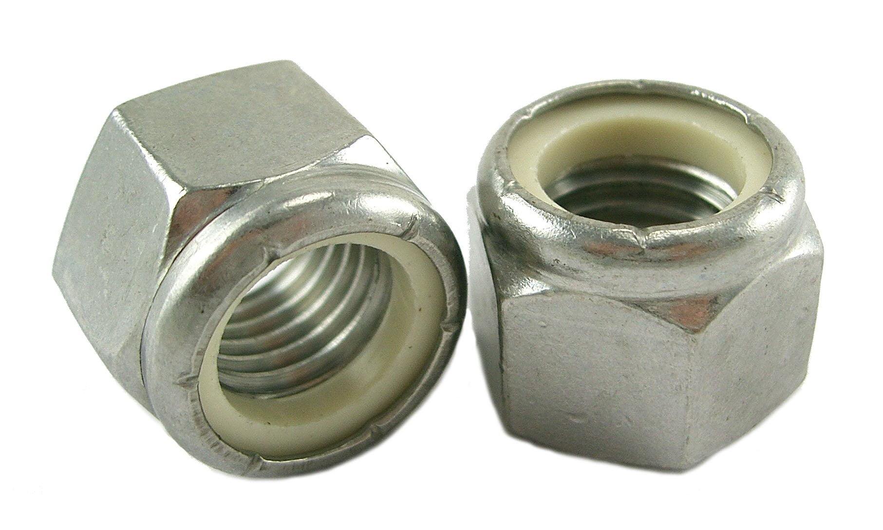 Stainlesstown 1/4-20 Stainless Steel Nylon Insert Lock Nut (Pack of 500)