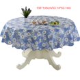 thumbnail image 1 of Stains Resistant PVC Table Cover Round Table Cover for Outdoor and Indoor Event, 1 of 10