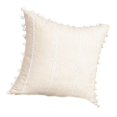 thumbnail image 1 of Stains Resistant Square 45x45cm Pillow Cover Minimalists Home Accent Sofa Bedroom Decorative Cushion Tassels Detail, 1 of 12