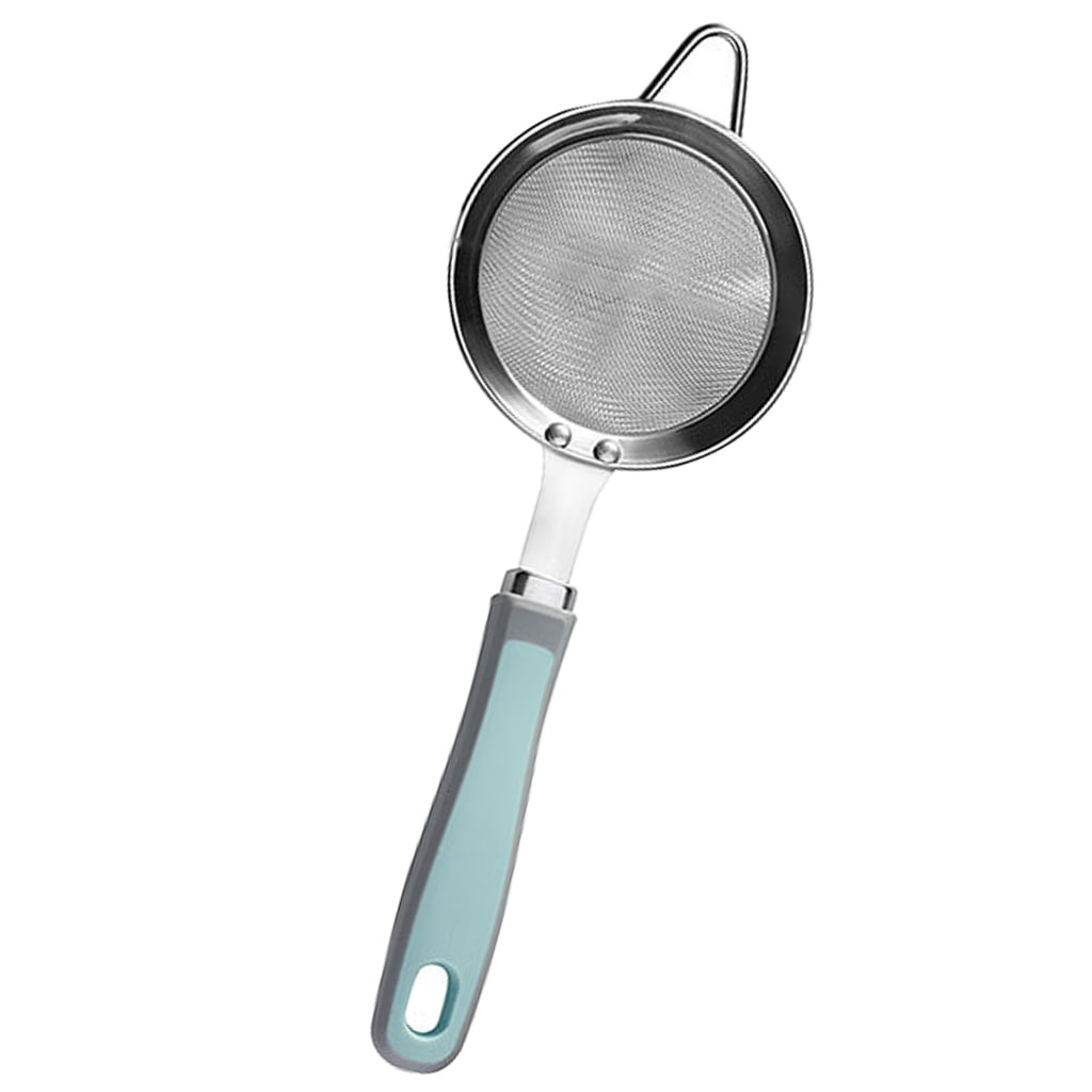 Stainsless Steels Fine Meshes Strainers with Sturdys Handle Metal ...