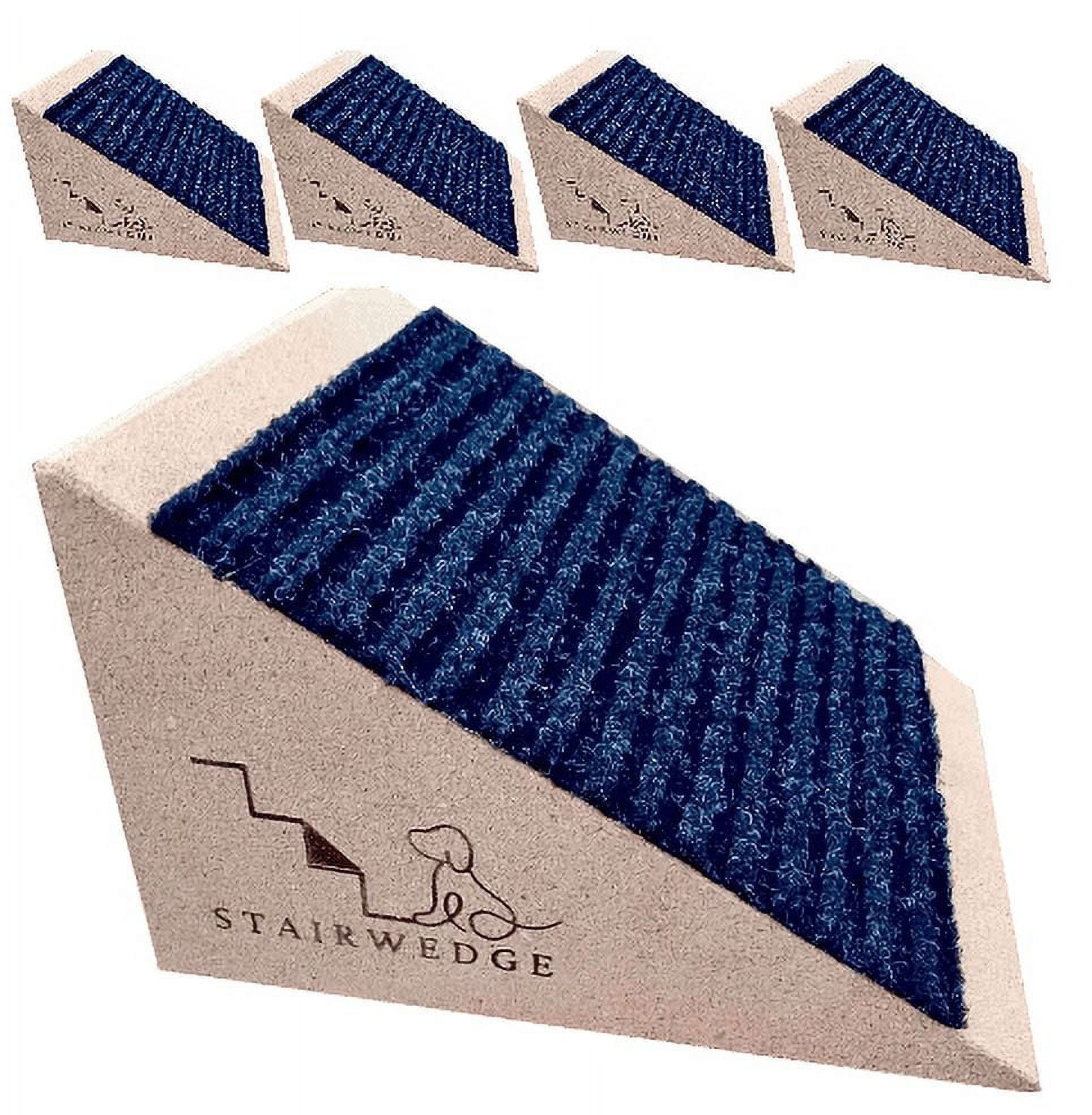 Eco-Friendly Cork and Carpet Pet Stair Assist Ramp - 5 Pack