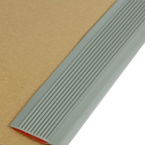 Stair Edge Protector L-Shape Step Edge Trim Strips Non-slip Stair Nose Edging Self-Adhesive PVC Stair Edge Trim Waterproof Wear Resistant Stair Edge Nose Trim Building Products for Stair Steps 2m