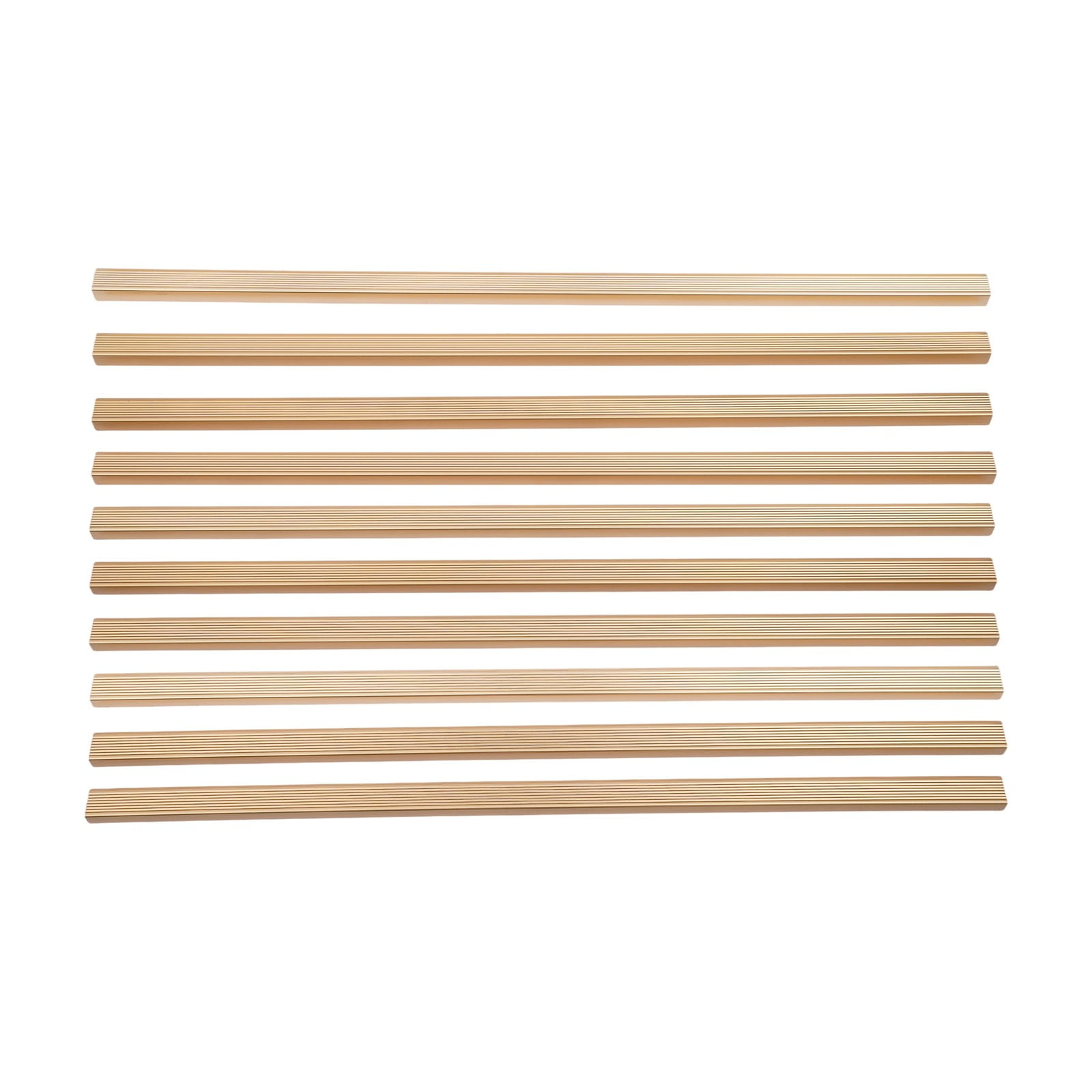 Stair Edge Protector, Stair Corner Trim Strips, Step Edge Trim for Schools, Daycare Centers, Kindergartens, Hospitals, Shopping Centers (35.43*1.18*0.79 in)-Gold