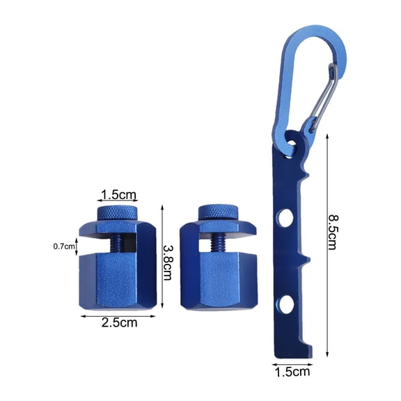 Stair Gauges Hex Flat Gauge Framing Square For Rafter Layout Framing Attachment Blue Fangkenuo