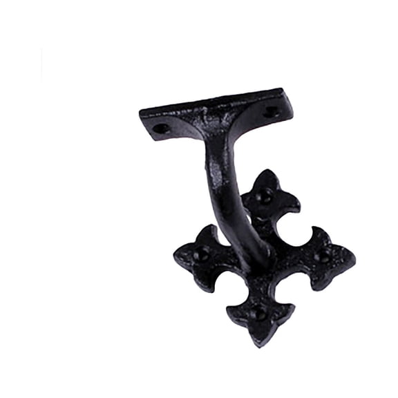 Stair Hand Rail Bracket Black Cast Pack of 8 | Renovator's Supply