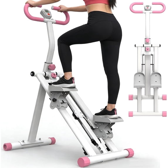 Low Energy Exercise Stair Master for Exercise at Home, 3 Adjustable Resistance Folding ...