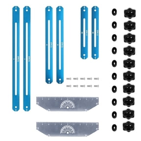 Stair Measuring Layout Tool Step Measurements Cutting Guide With 360 Degree Rotational Accessories For Home Renovations