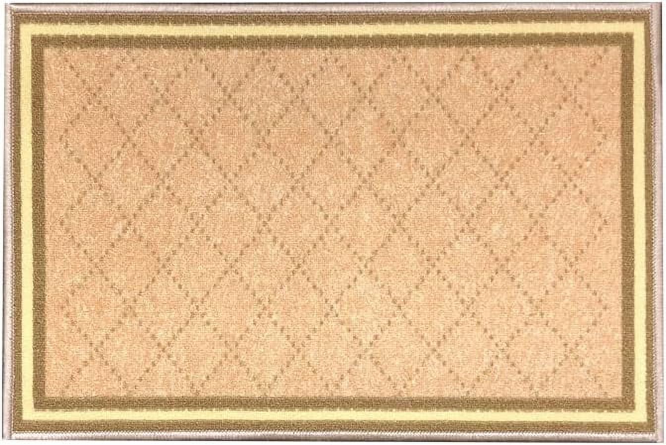 Stair Non Slip Landing Mat Skid Resistant Rubber Back Landing Mat