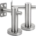 thumbnail image 1 of Stair Rail Bracket Staircase Handrail Deck Railing Indoor Stainless Steel 2 Pcs, 1 of 6