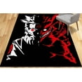 thumbnail image 1 of Stair Rug, Black Rugs, Gift For Him Rug, Modern Rugs, Machine Washable Rug, Hallway Rugs, Manga Rugs, Anime Rug, Rug, Kitchen Rugs, Red Rug, 3.3'x5' - 100x150 cm, 1 of 4