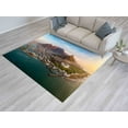 thumbnail image 1 of Stair Rugs, Landscape Rugs, Small Rugs, Table Mountain National Park Rug, Colorful Rug, Cityscape Rug, South Africa Rug, Dining Room Rugs, 2.6'x6.5' - 80x200 cm, 1 of 8