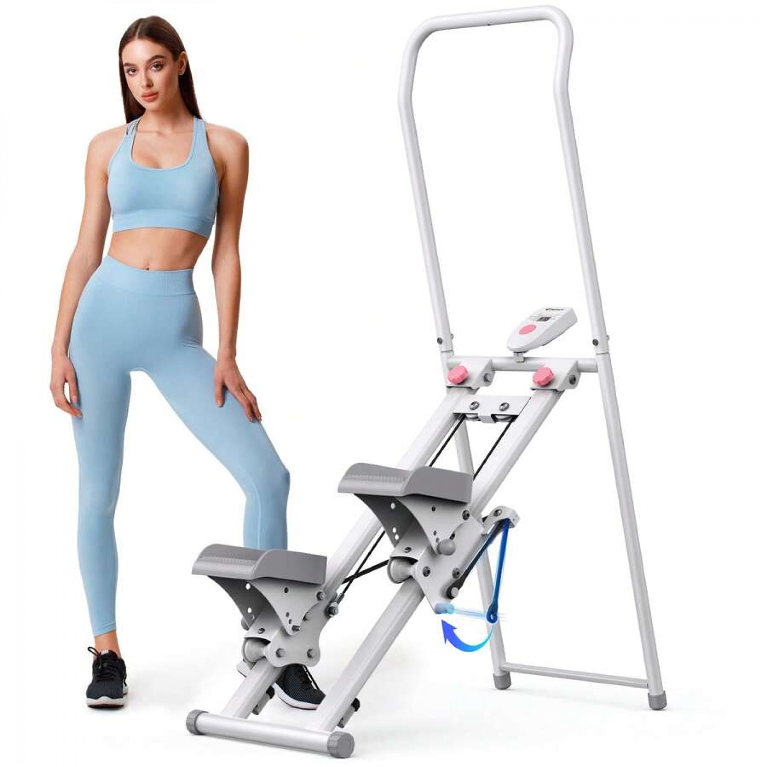 Stepper d'escalier – Grimpeur cardio vertical pliable, machine
