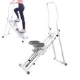 thumbnail image 1 of Stair Stepper Machine with Adjustable Handlebar, 300LB Capacity Vertical Climber for Home Cardio Workouts, Foldable Design for Compact Home Gym Storage, 1 of 9