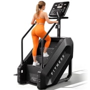 Stair Stepper Machine for Home Gym,Commercial Grade Stair Climber,New Upgrade 400LBS Stairmaster Machine with LED Screen and 15 Resistance Level,24-164 Steps/Min for Cardio Lower Body