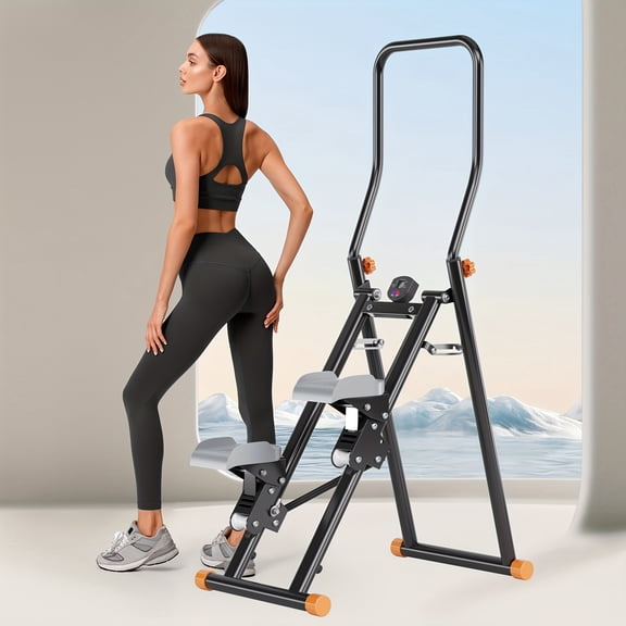 Stair Stepper Machine with Adjustable Resistance, Non-Slip Pedals & Quiet Hydraulic System for Full-Body Workout, Home Gym Equipment for Men & Women