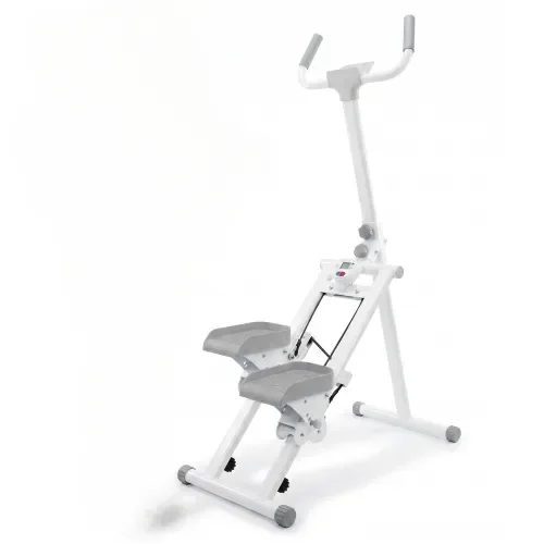 Stair Stepper Machine with LCD Display, Vertical Climber Exercise Equipment, Foldable Full-Body Home Cardio Stepper, 300LBS Capacity