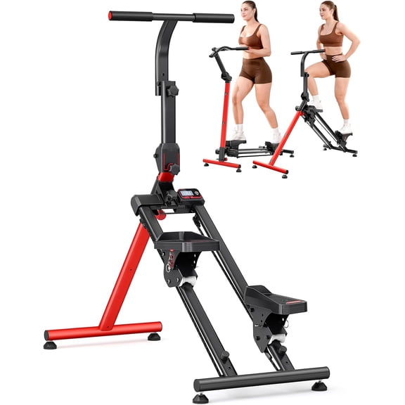 Stair Stepper for Exercise at Home, 3-Mode Folding Stairmaster, 660LB