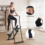 Stair Stepper for Home Gym Exercise,Vertical Climber for Full-Body Workout,Compact Folding Cardio Exercise Climber with Extended Step Range,Step Machine Type with 330lb Capacity