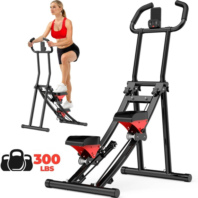 Stair Stepper with 3 Levels Adjustable Height - Upgrade Foldable