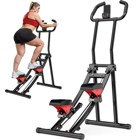 Stair Stepper for Home Vertical Climber, Foldable Full Body Exercise Aerobic Climbing Machines