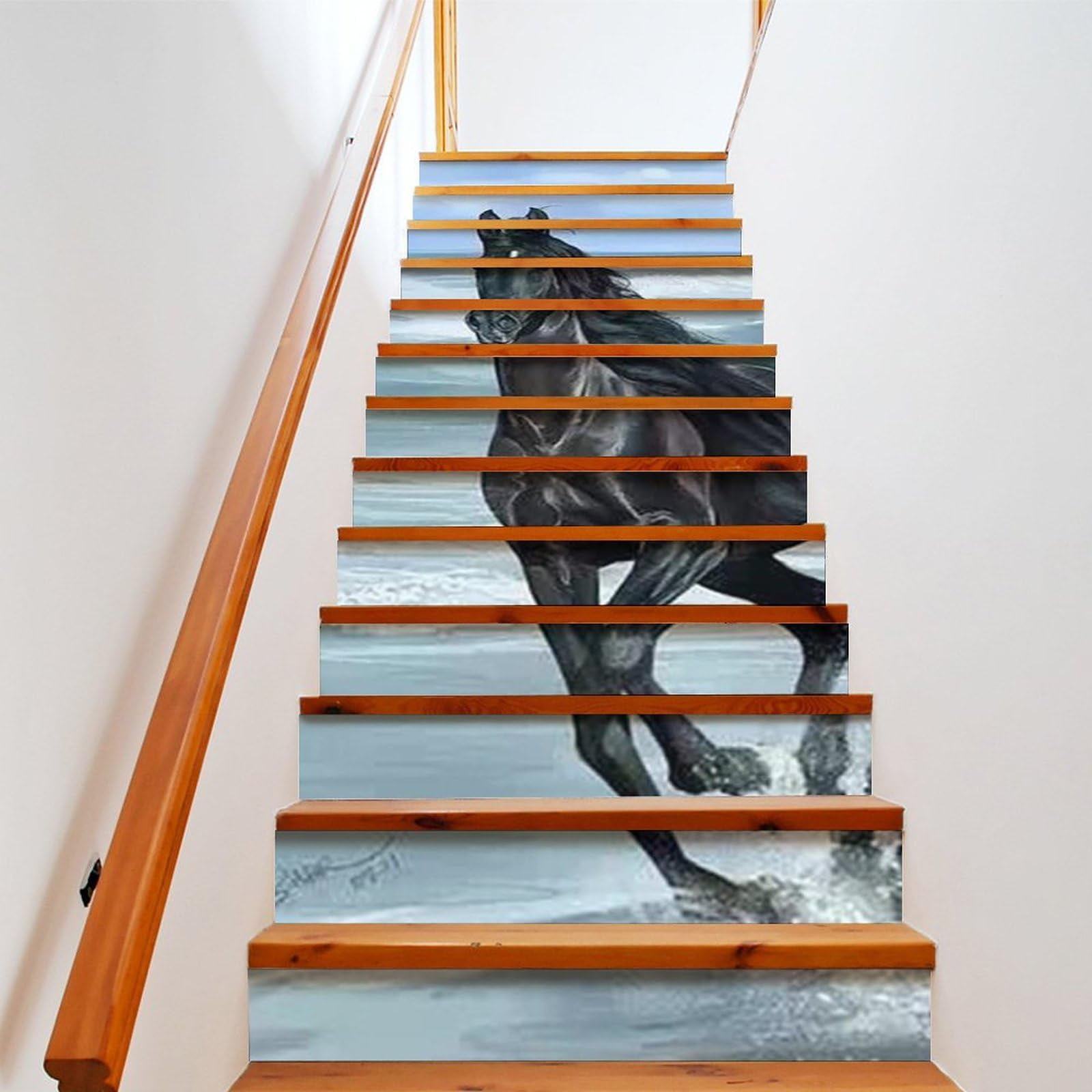 Stair Stickers Decals Multiplication Square Peel and Stick Vinyl Stair