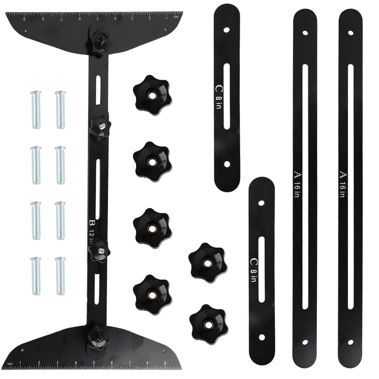 Stair Treads Gauge Template Tool,Stair Measuring Ruler Set,Shelf Layout ...