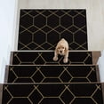 thumbnail image 1 of Stair Treads Hexagon Design Non Slip Backing, 8.5''X26'', 1 of 4