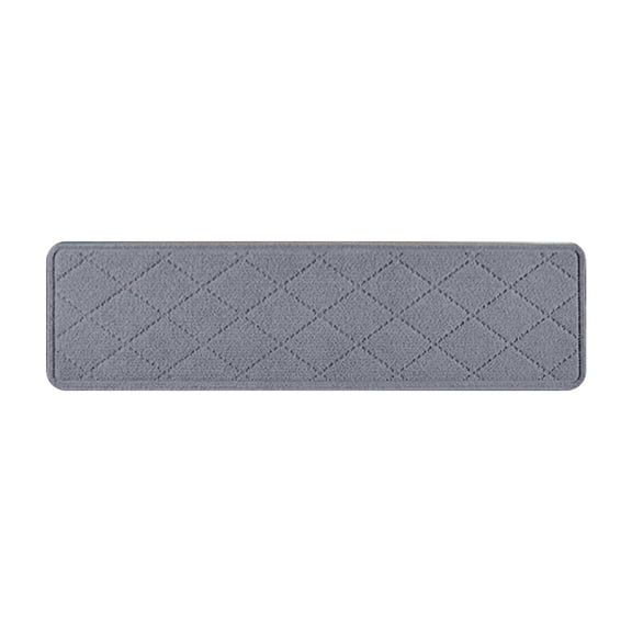 Stair Treads Non Slip Carpet Set 4 Pieces,Self Adhesive Stair Mats With Soft Surface,Absorbent Washable Staircase Floor Covers Noise Reducing Step Rugs For Indoor Home Safety Protection