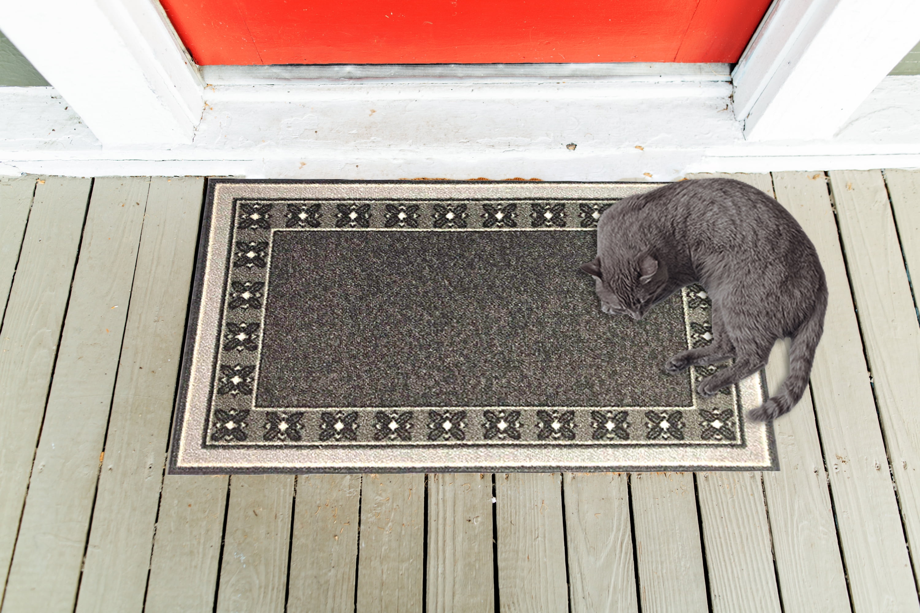 Stair Treads NonSlip Landing Mat Skid Resistant Rubber Back Landing