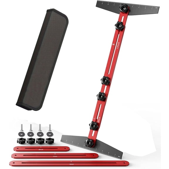 Stair Treads Template Tool, Stair Tread Gauge, Stair Tools for Stair Measuring Tool Stair Gauge Jig Stair Template Stair Step Tool Shelf Template Projects