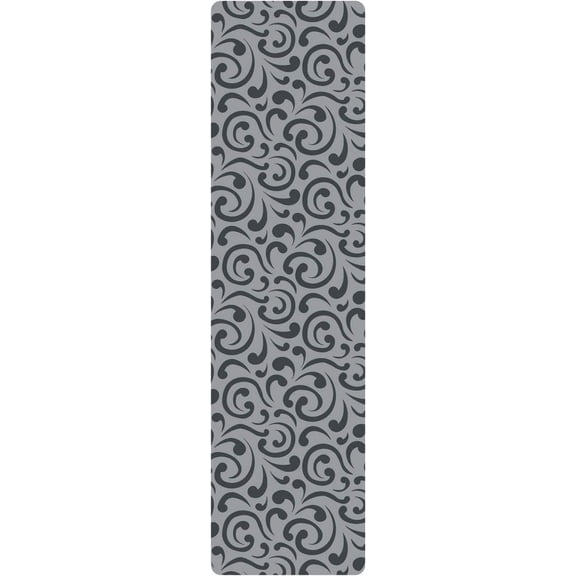 Stair Treads Ultra-Thin with Non Slip Rubber Backing 9”x26”, Gray 1 Piece