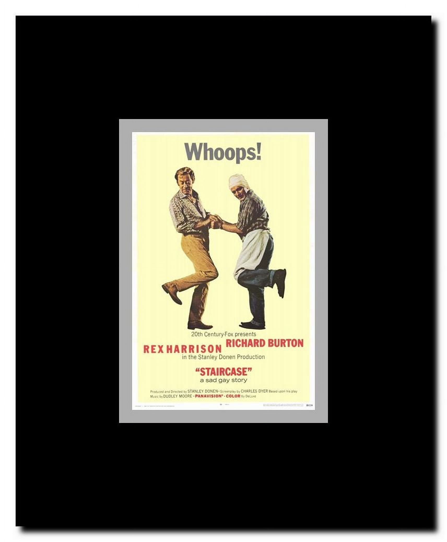 Staircase Framed Movie Poster