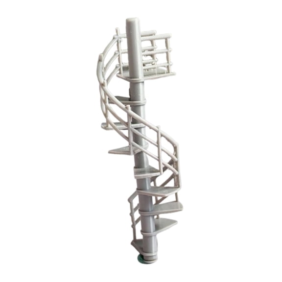 Staircase Model Attic Ladder Diorama Scene Resin Material for Railway Micro Landscape Model Enthusiasts