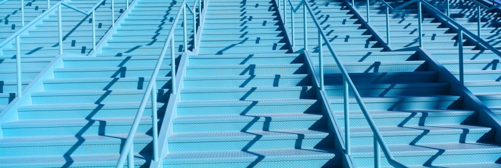 Stairs at Las Vegas Nevada Canvas Art - Panoramic Images (27 x 9)