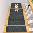 thumbnail image 1 of Stairway Runner Stick On Stair Treads, Runner for Stairs Outdoor Stair Runner, Outdoor Stair Treads Non Slip, Stair Landing Mat Non Slip Stair Treads, 21.6x7.4in, 1 of 6