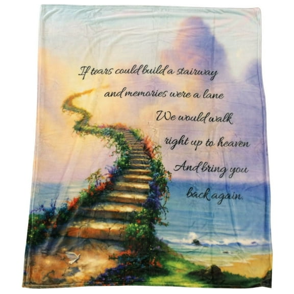 Stairway To Heaven Remembrance 50"x60" Throw Blanket