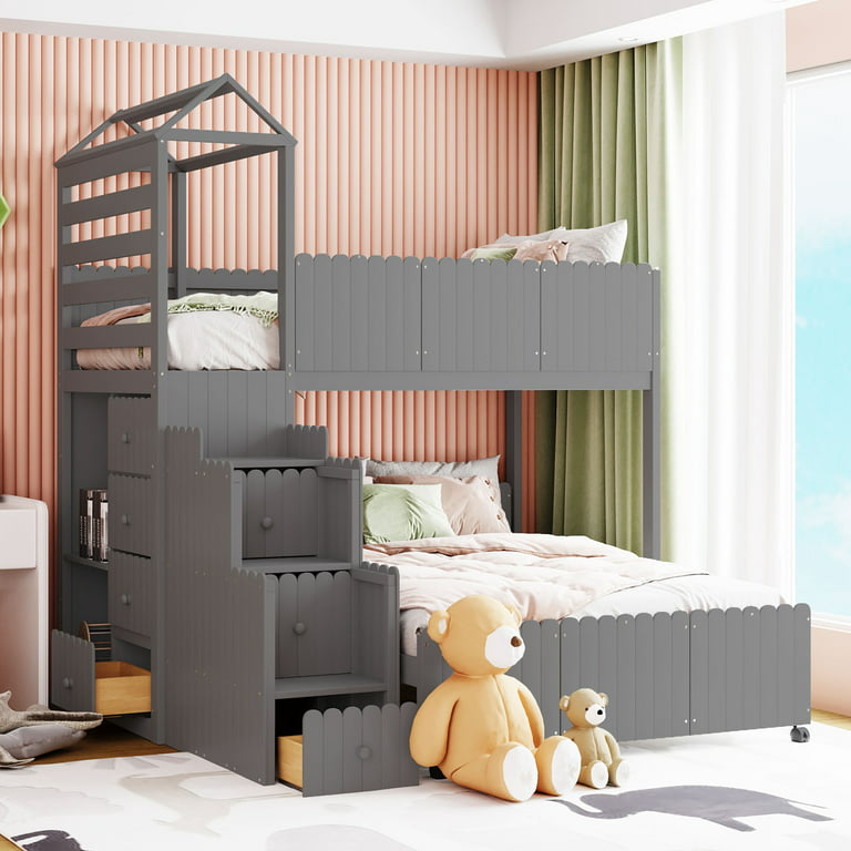 https://i5.walmartimages.com/seo/Stairway-Twin-Over-Full-Bunk-Bed-House-Bed-Two-Shelves-Seven-Drawers-Wood-Kids-Seperate-Platform-Cabin-Beds-Gray_d748b979-a20a-4ef7-9648-f62fe7dff6c0.df5cd82bfb0c16635b25e3d87ce298cc.jpeg?odnHeight=768&odnWidth=768&odnBg=FFFFFF