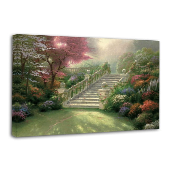 Stairway to Paradise Print Photo Art Painting Canvas Poster Home Decorative Bedroom Modern Decor Posters Gifts 16x24inch(40x60cm)