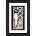 thumbnail image 1 of Stajan-Ferkul, Andrea 14x24 Black Ornate Wood Framed with Double Matting Museum Art Print Titled - Going Retro IV, 1 of 4