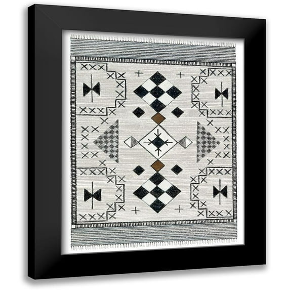 Stajan-Ferkul, Andrea 15x18 Black Modern Framed Museum Art Print Titled - Magic Carpet Ride II